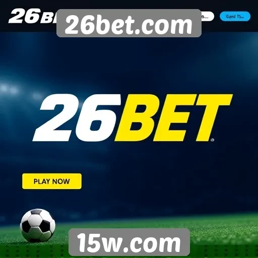 Visão geral do site 26bet.com e suas ofertas